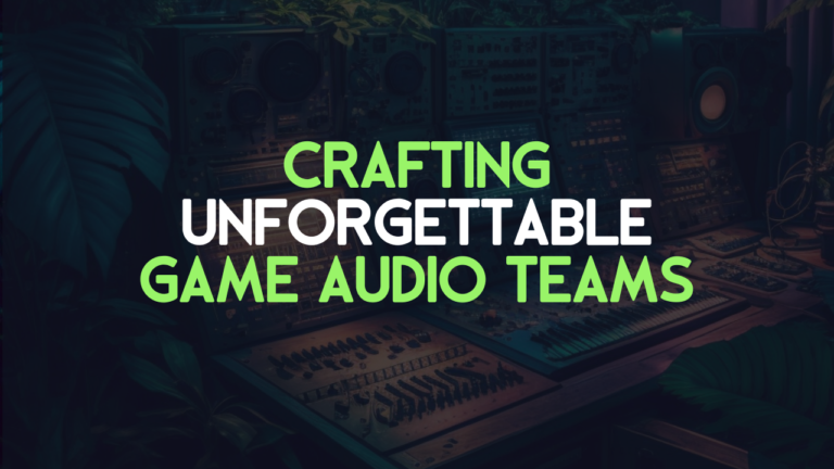 Crafting Game Audio