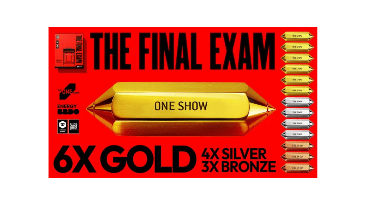The One Show Awards: Final Exam Wins Big